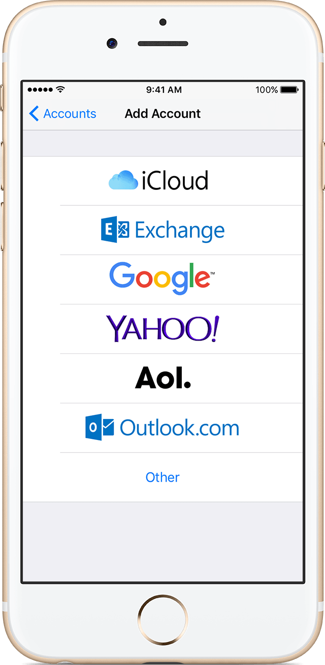 Kuidas iPhone 6S-ile e-posti kontot lisada