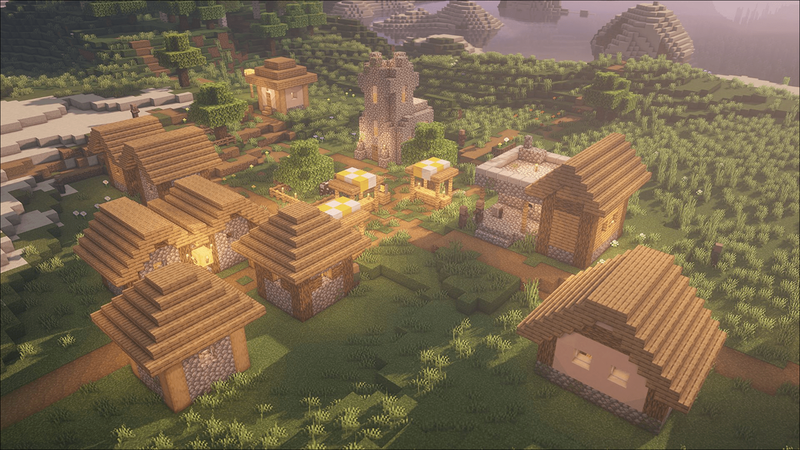Hoe vind je dorpen in Minecraft