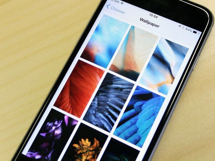 Com canviar el fons de pantalla a l'iPhone 6S / 6S Plus