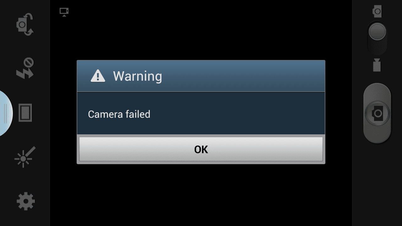 Odpravite napako »Camera Failed« v napravah Samsung Galaxy