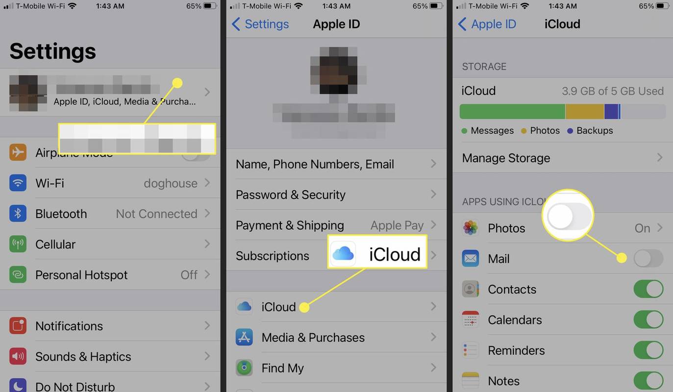 Kaip sukurti „iCloud“ el