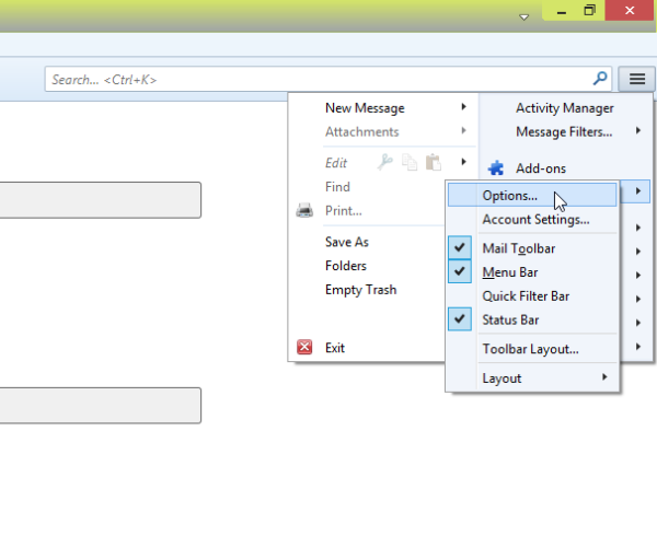 Comment configurer l'accès à la messagerie Outlook.com via IMAP dans Thunderbird