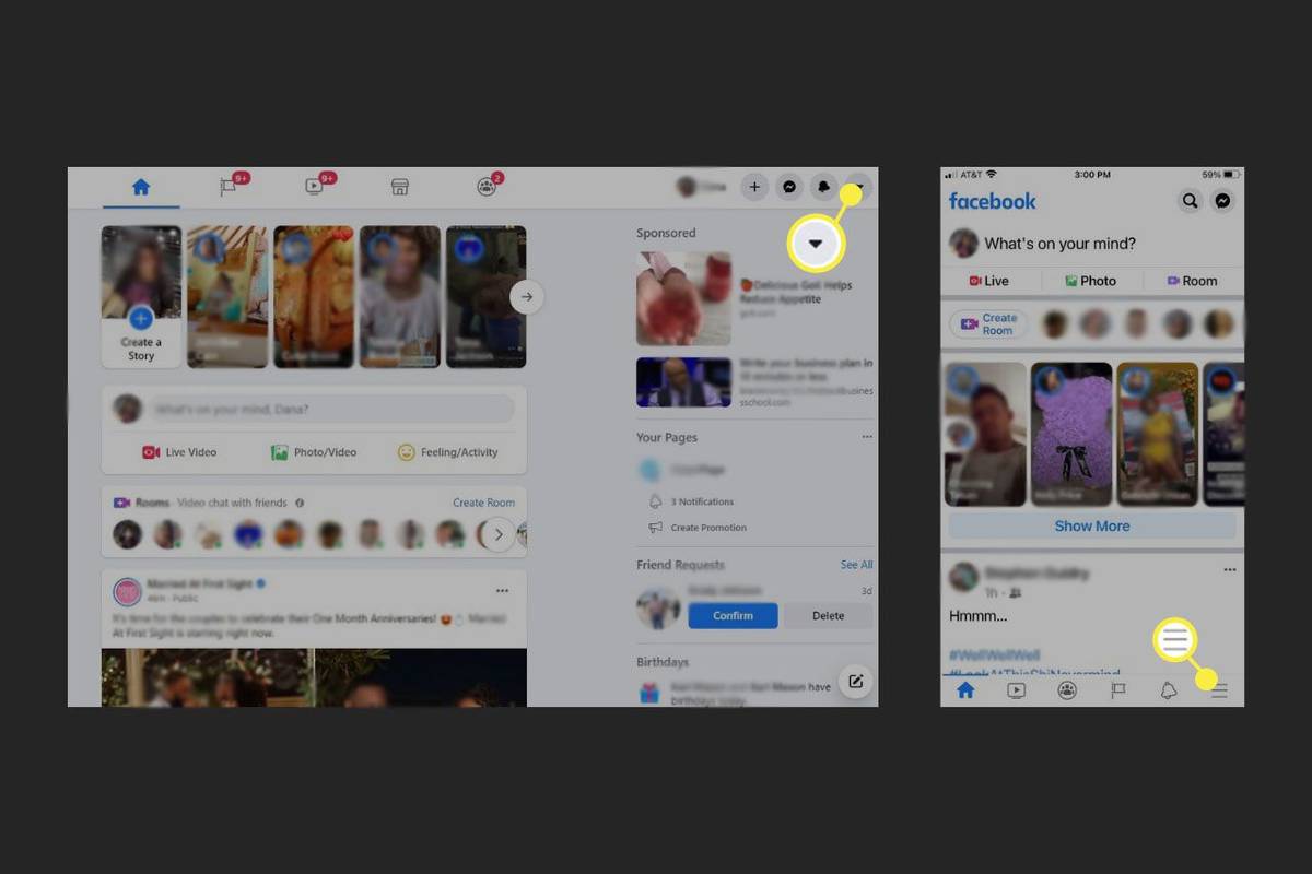 Kas yra tiesioginiai pranešimai „Facebook“?