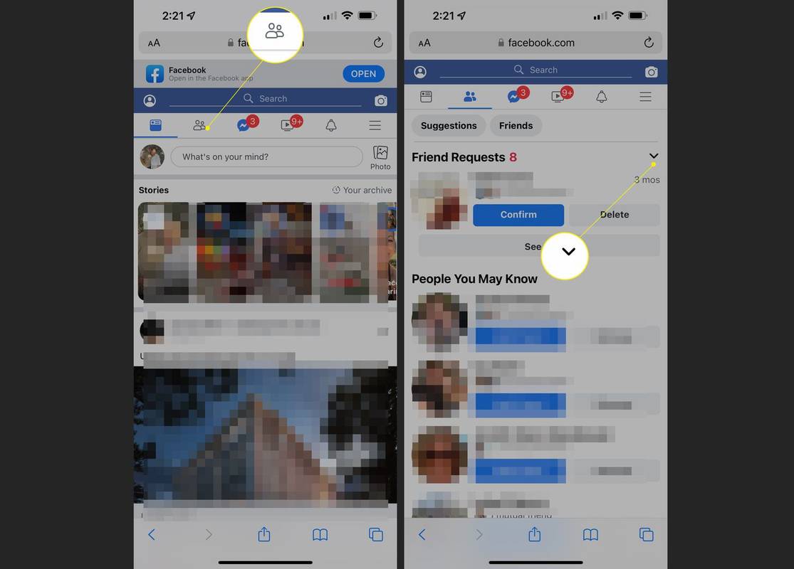 Facebook で送信された友達リクエストを確認する方法