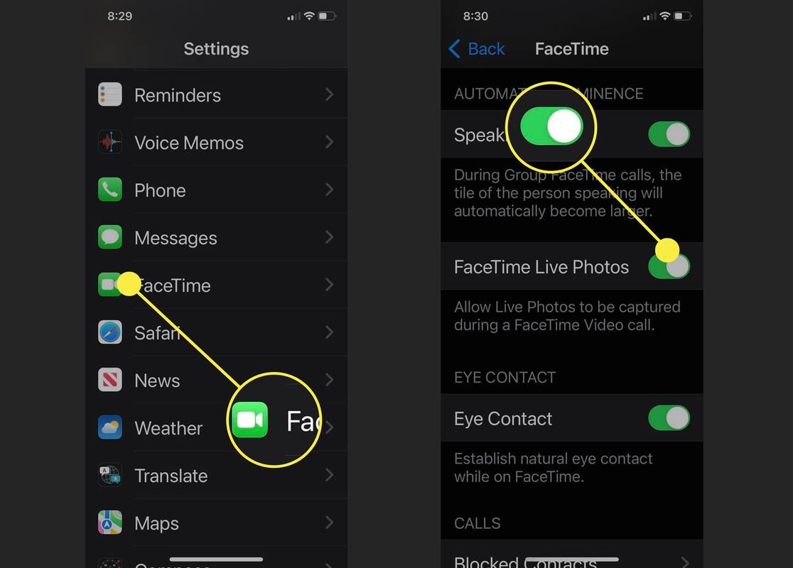 Kuidas FaceTime Live Photos sisse lülitada