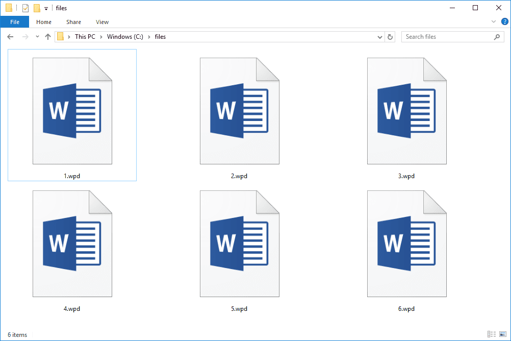 WPD ファイルとは何ですか?
