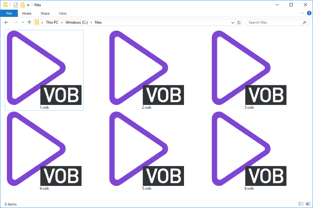 Mikä on VOB-tiedosto?