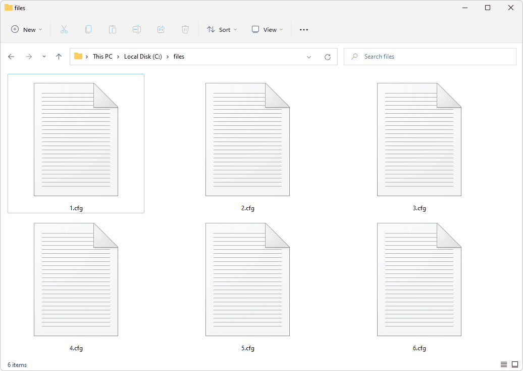 CFG ファイルと CONFIG ファイルとは何ですか?また、それらを開くにはどうすればよいですか?