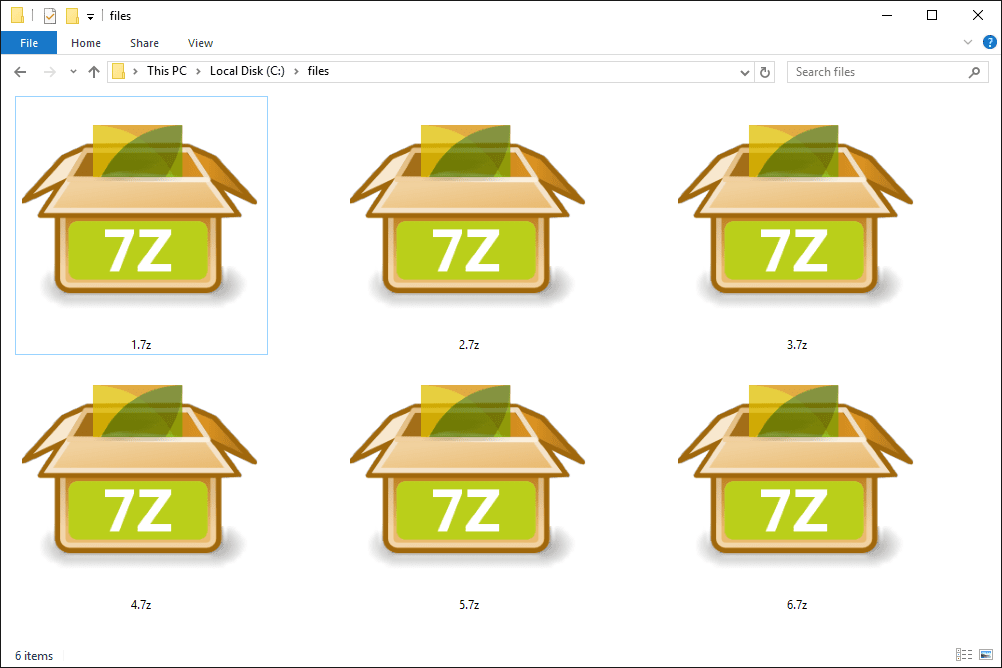 Mis on 7Z-fail?