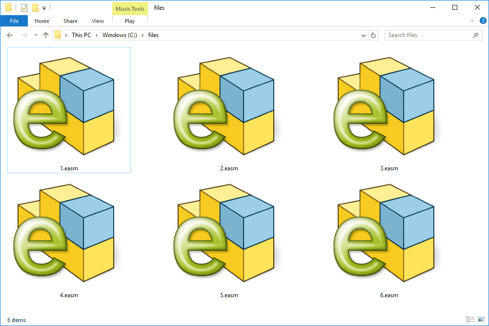 Hva er en EASM-fil?