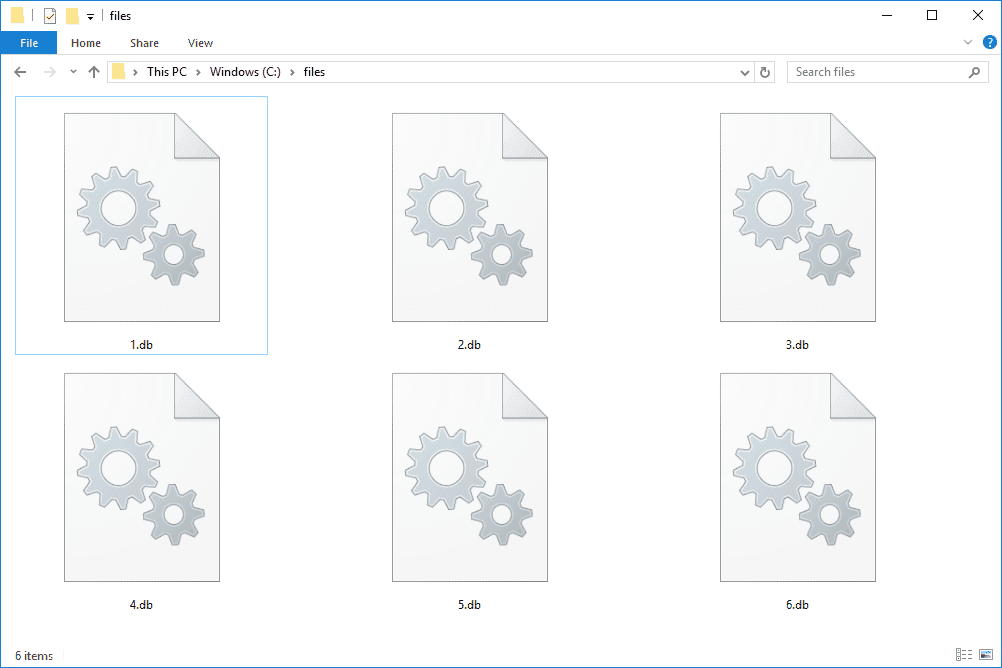 Kas ir DB fails?