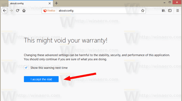 Desactiva la reobertura automàtica del Firefox després del reinici del Windows