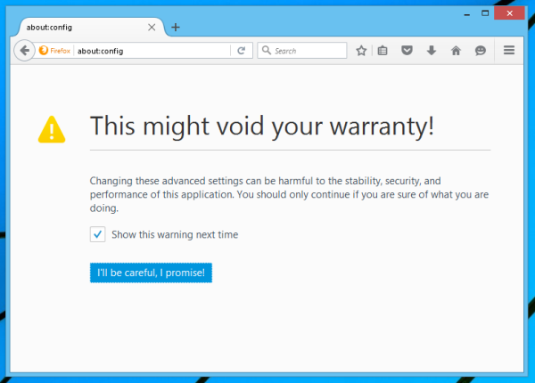 Firefox에 강제로 터치 키보드 표시