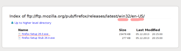 Πραγματοποιήστε λήψη του πλήρους προγράμματος εγκατάστασης του Firefox εκτός σύνδεσης και παράκαμψη του προγράμματος εγκατάστασης ιστού