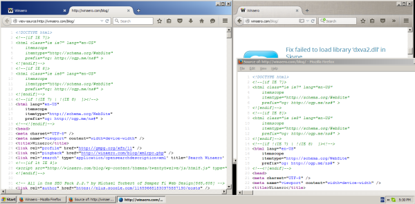 El Firefox ara inclou el visor de fonts de pàgines web en una pestanya