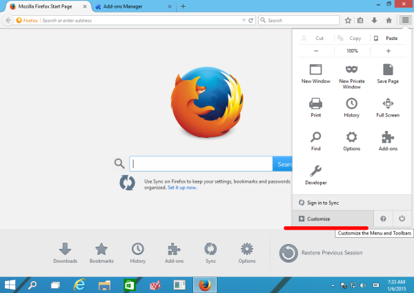 Gebruik de knop Vergeten in Mozilla Firefox om uw geschiedenis snel op te schonen