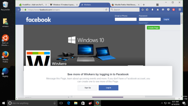 VivaldiFox prináša do Firefoxu farebné karty podobné Vivaldi