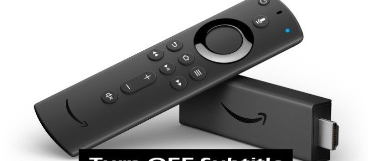 Firestickで字幕をオフにする方法