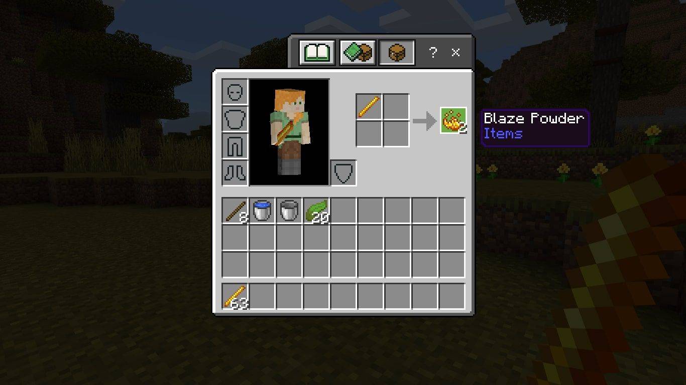 วิธีทำ Minecraft Potion of Weakness