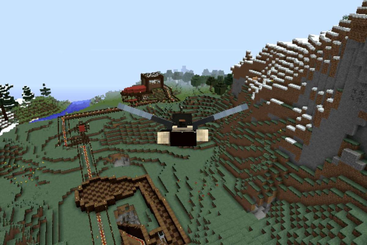 Cara Menggunakan Elytra Minecraft