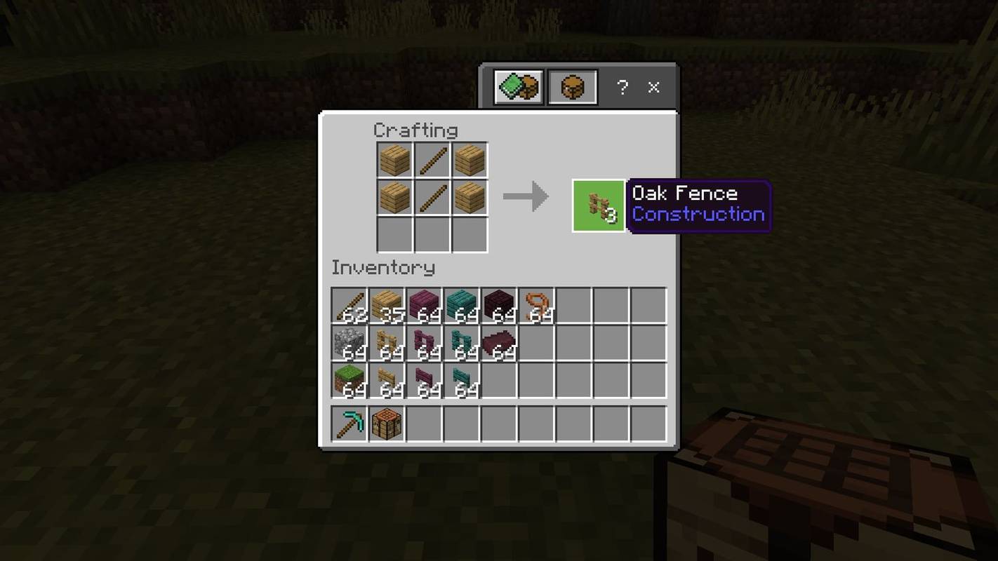 Com fer una tanca a Minecraft