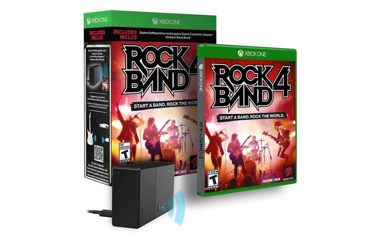 Rock Band 4 sa Xbox One Instrument Compatibility FAQ