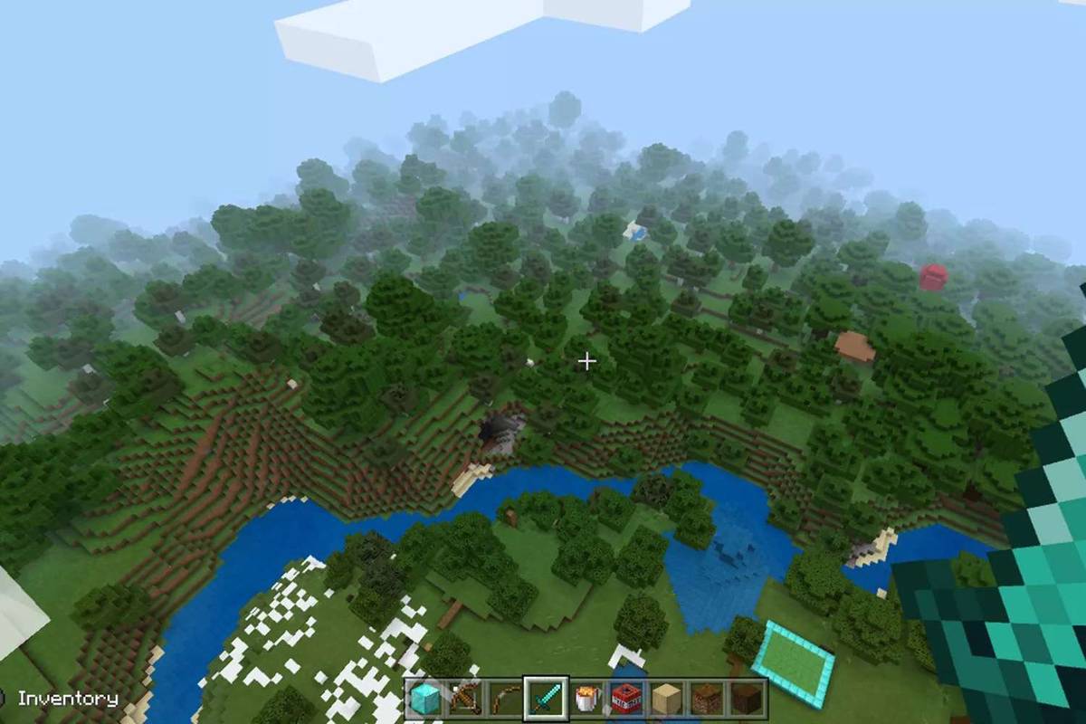 Thế giới Minecraft lớn đến mức nào?