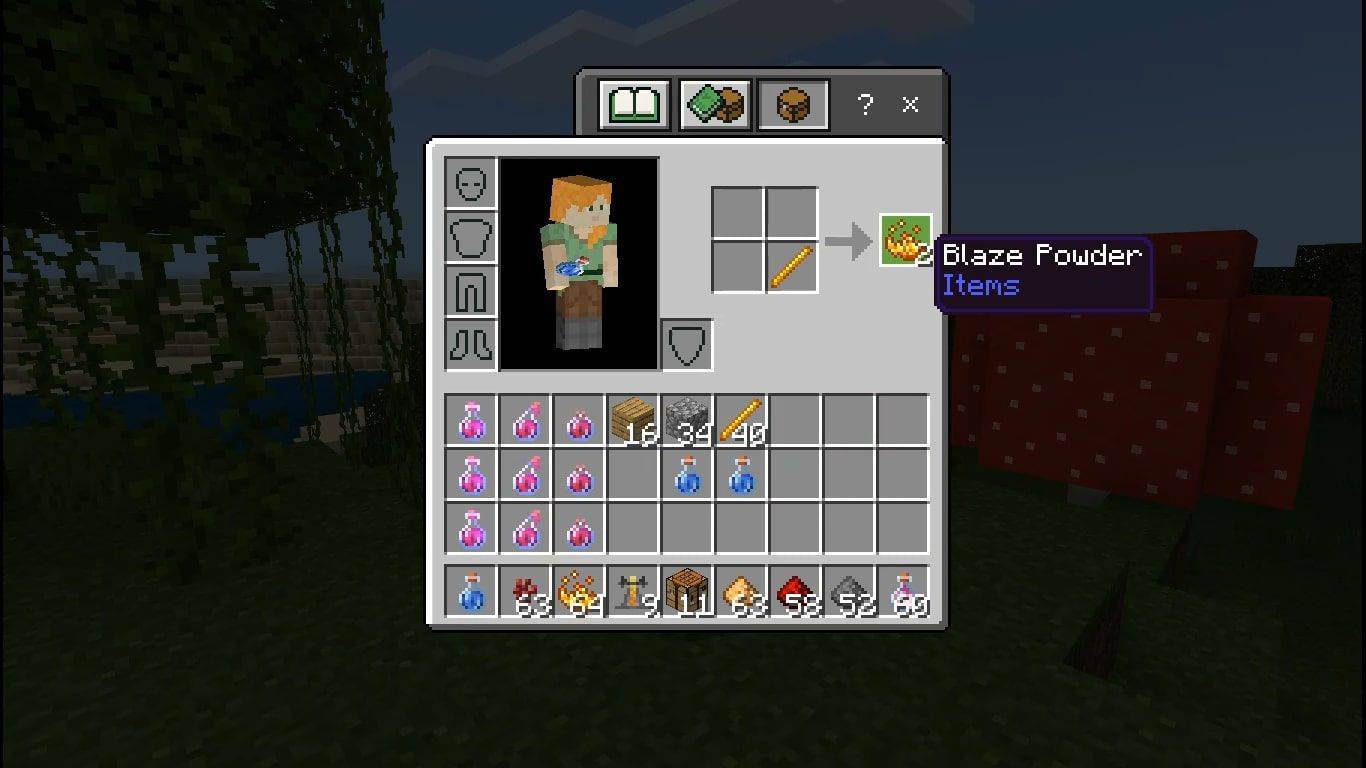 Comment faire une potion de force dans Minecraft