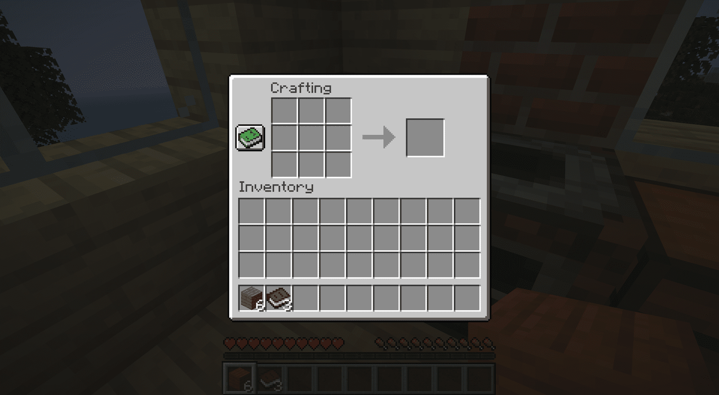 วิธีสร้างชั้นวางหนังสือใน Minecraft