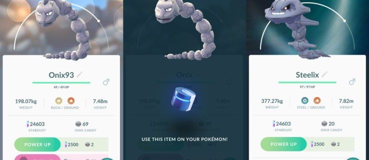 Hogyan gyűjthet különleges tárgyakat a Pokémon Go Gen 2-ben: Onix fejlődése Steelix-be