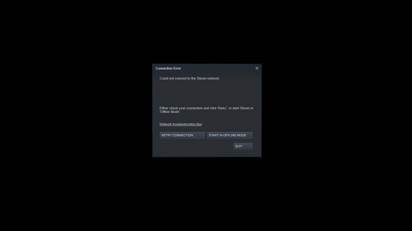 Hogyan lehet javítani, ha nem tud csatlakozni a Steamhez