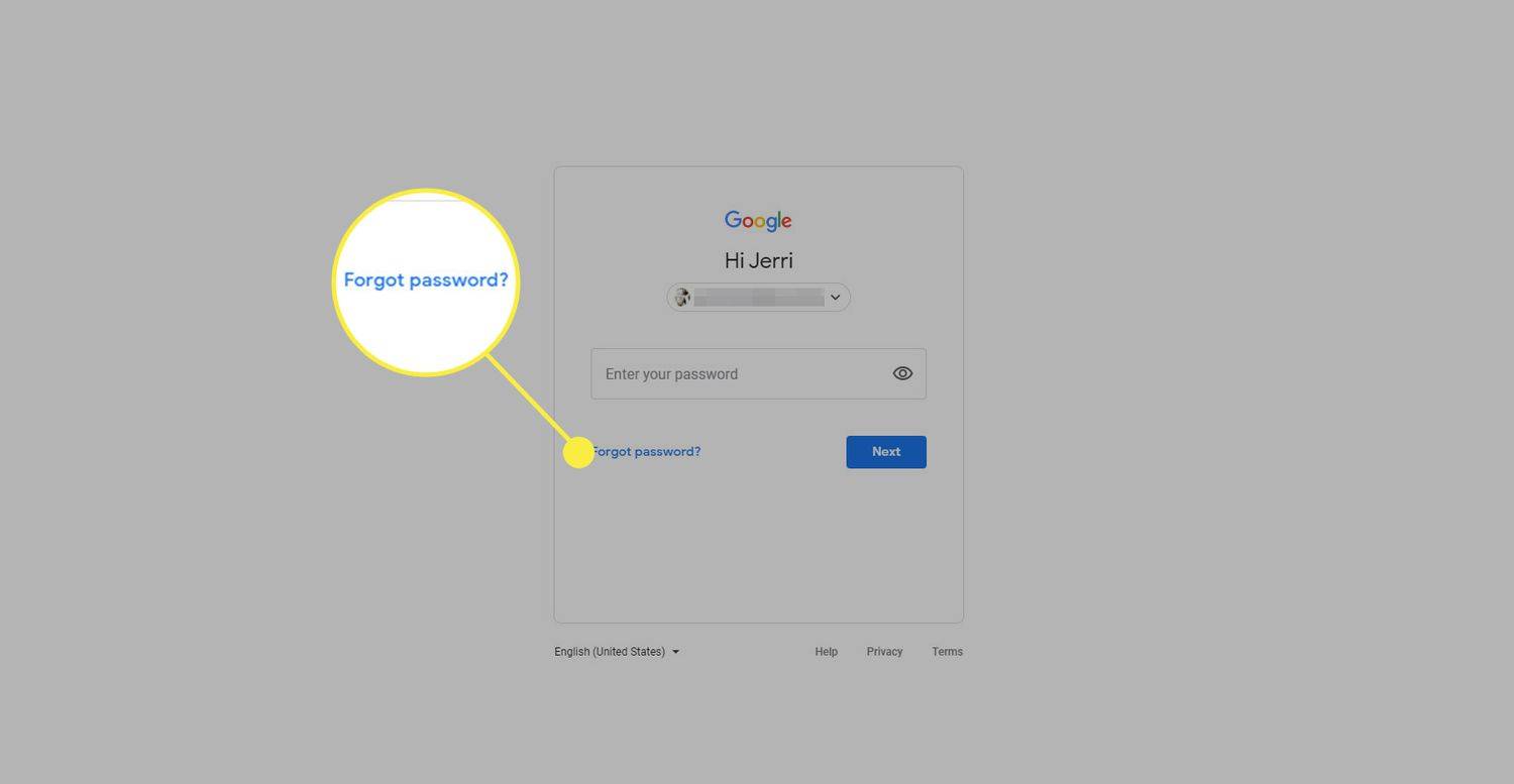 Comment récupérer un mot de passe Gmail oublié