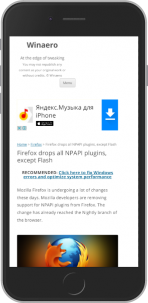 Napravite snimku zaslona web stranice s okvirom uređaja u Chromeu