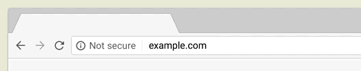 השבת תג לא מאובטח עבור אתרי HTTP ב- Google Chrome