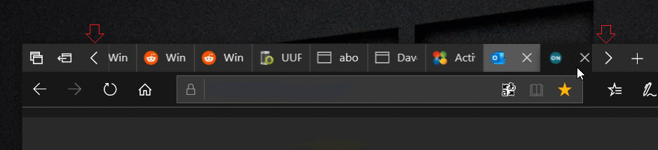 Aktifkan atau Lumpuhkan Tabstrip Boleh Tatal di Google Chrome