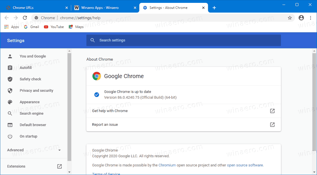 V brskalniku Google Chrome omogočite funkcijo iskanja z zavihki