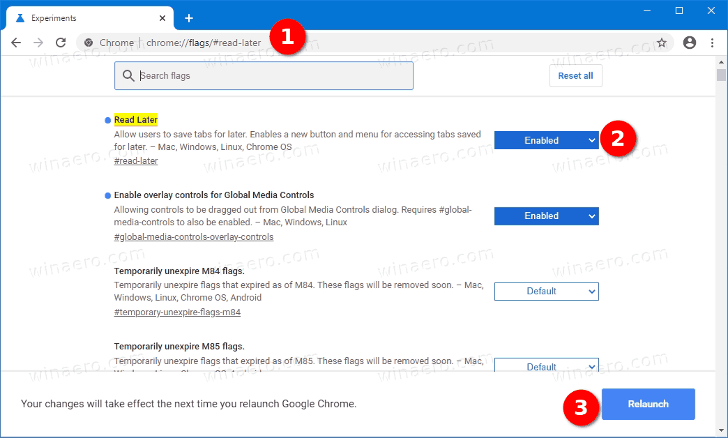 Možnost Přečíst později v prohlížeči Chrome je nyní integrována do záložek