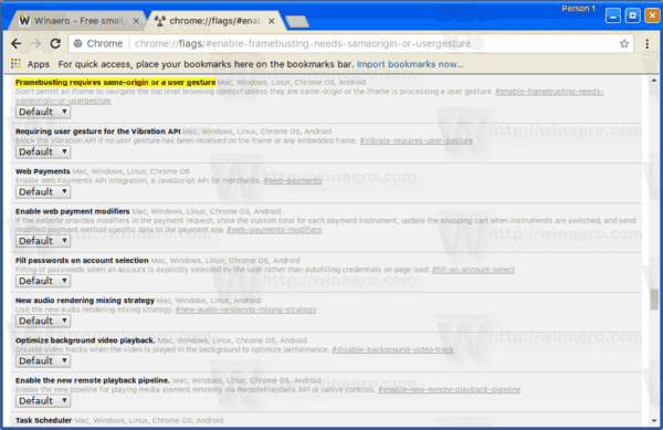 Abilita Redirect Blocker in Google Chrome