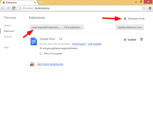 Kā instalēt bloķētu paplašinājumu pārlūkā Google Chrome