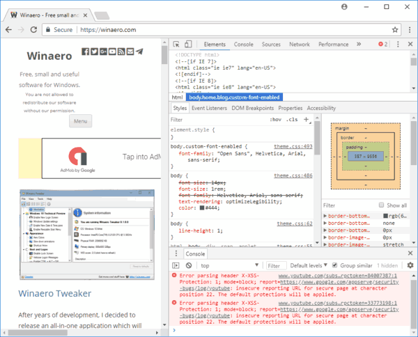 Google Chrome'da Kullanıcı Aracısı Nasıl Değiştirilir
