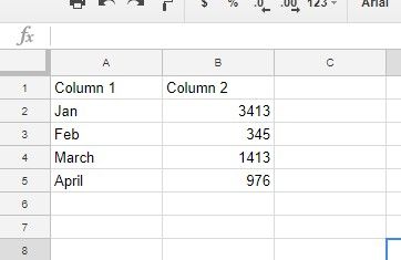 כיצד להחליף עמודות ב- Google Sheets