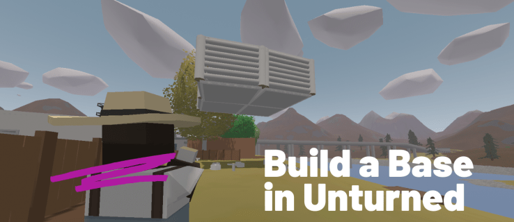 Kako zgraditi bazo v Unturned