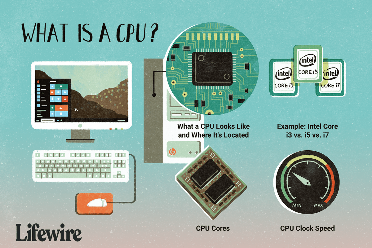 Qu'est-ce qu'un processeur ? (Unité centrale de traitement)