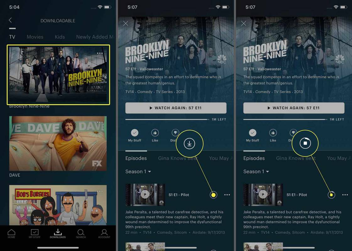 Cómo descargar programas de Hulu para verlos sin conexión