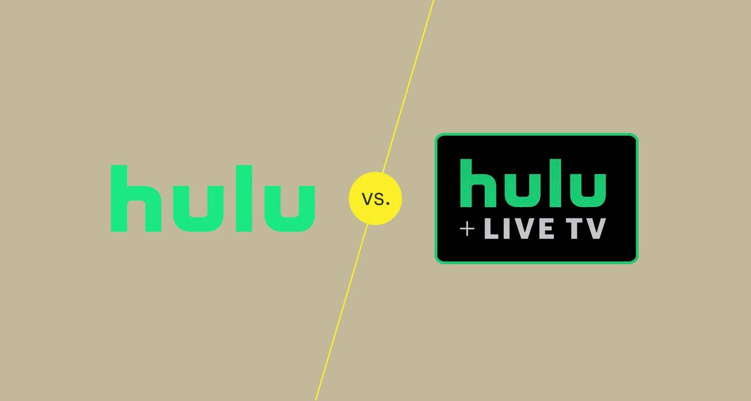 Hulu vs Hulu + TV ao vivo: Qual é a diferença?