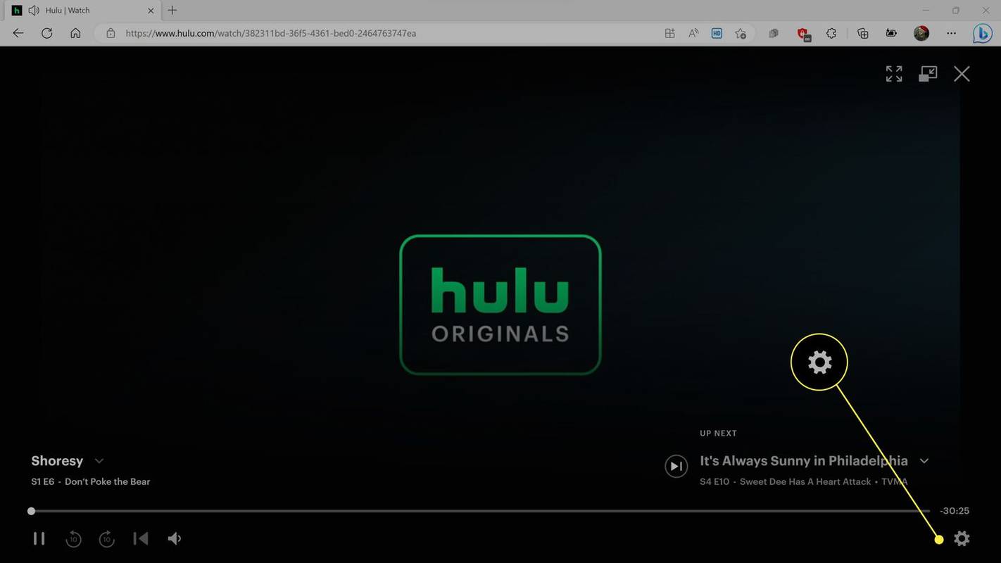 Hoe de taal op Hulu te veranderen