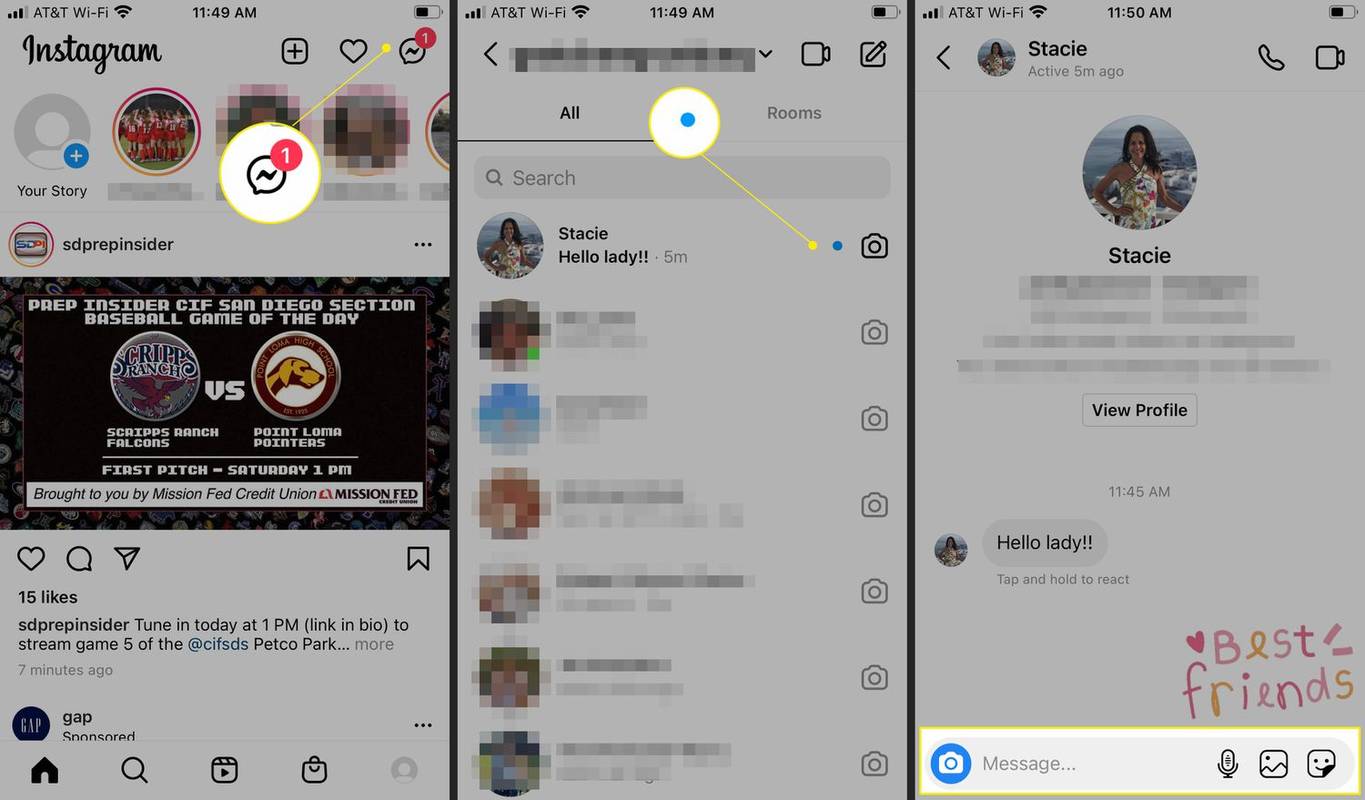 Comment vérifier les messages sur Instagram