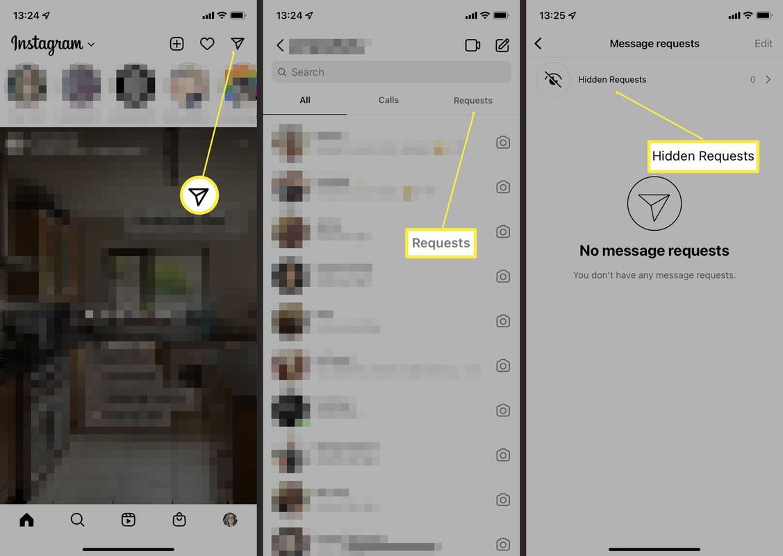 Com veure les sol·licituds de missatges a Instagram