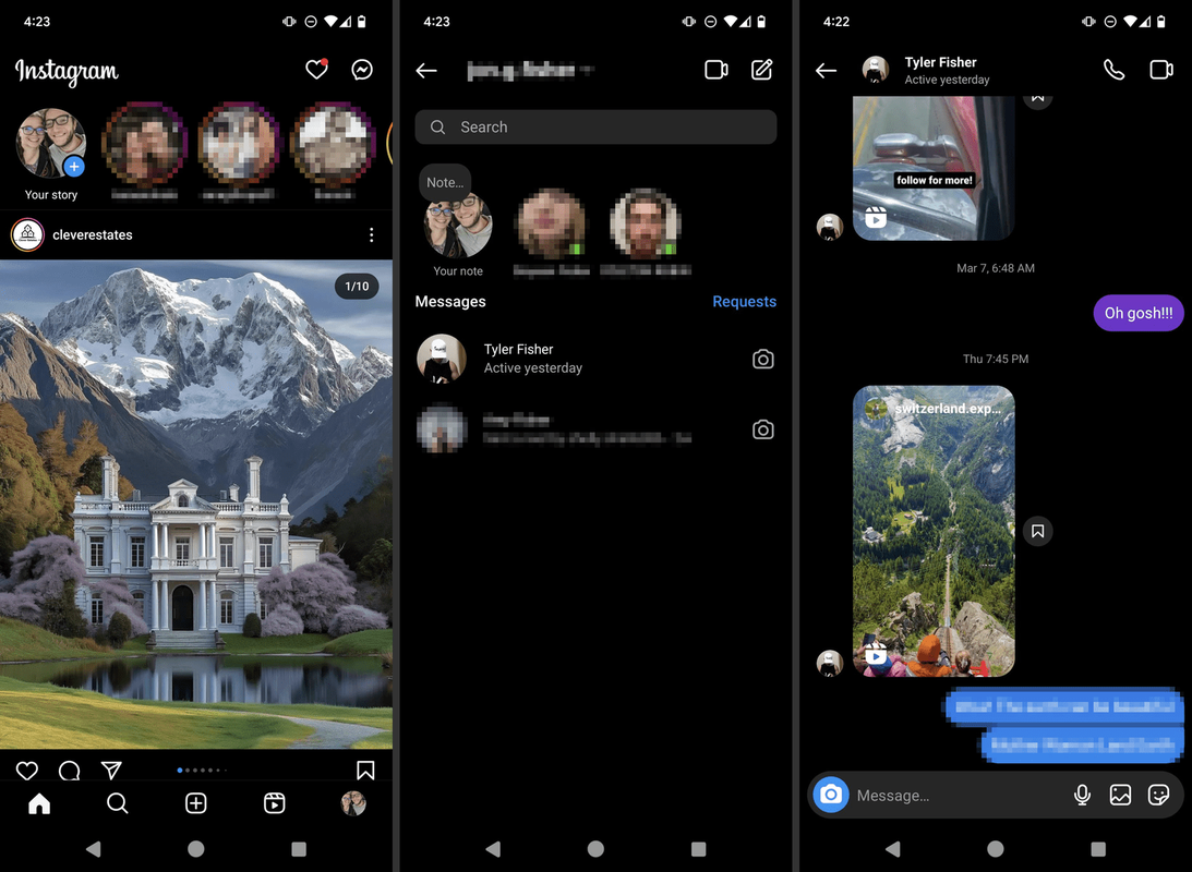 Instagram'da Okundu Bilgilerini Kapatma