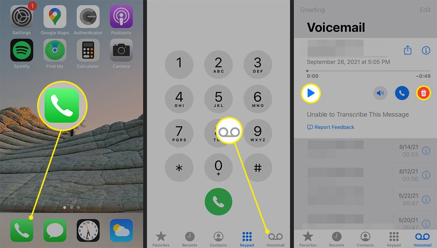 Como configurar o correio de voz no iPhone 13